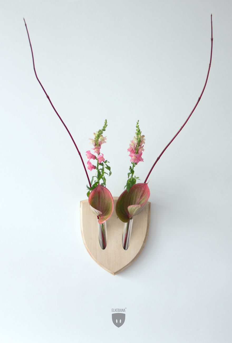 Turn-plants-into-vegan-antler-wall-mount-with-this-cool-design1__880